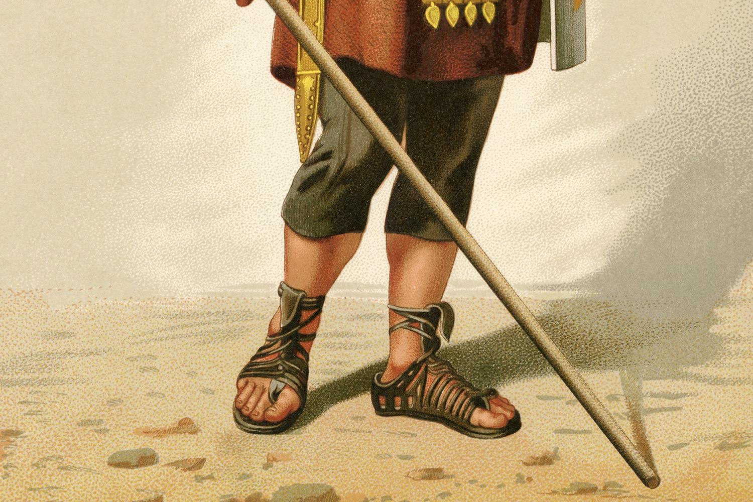 sandale romersk legionar